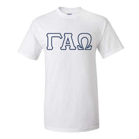 GAO Minimalist Stitched Letter Tee