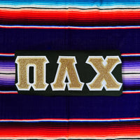 PLC Glitter Satin Stitched Letter Tee