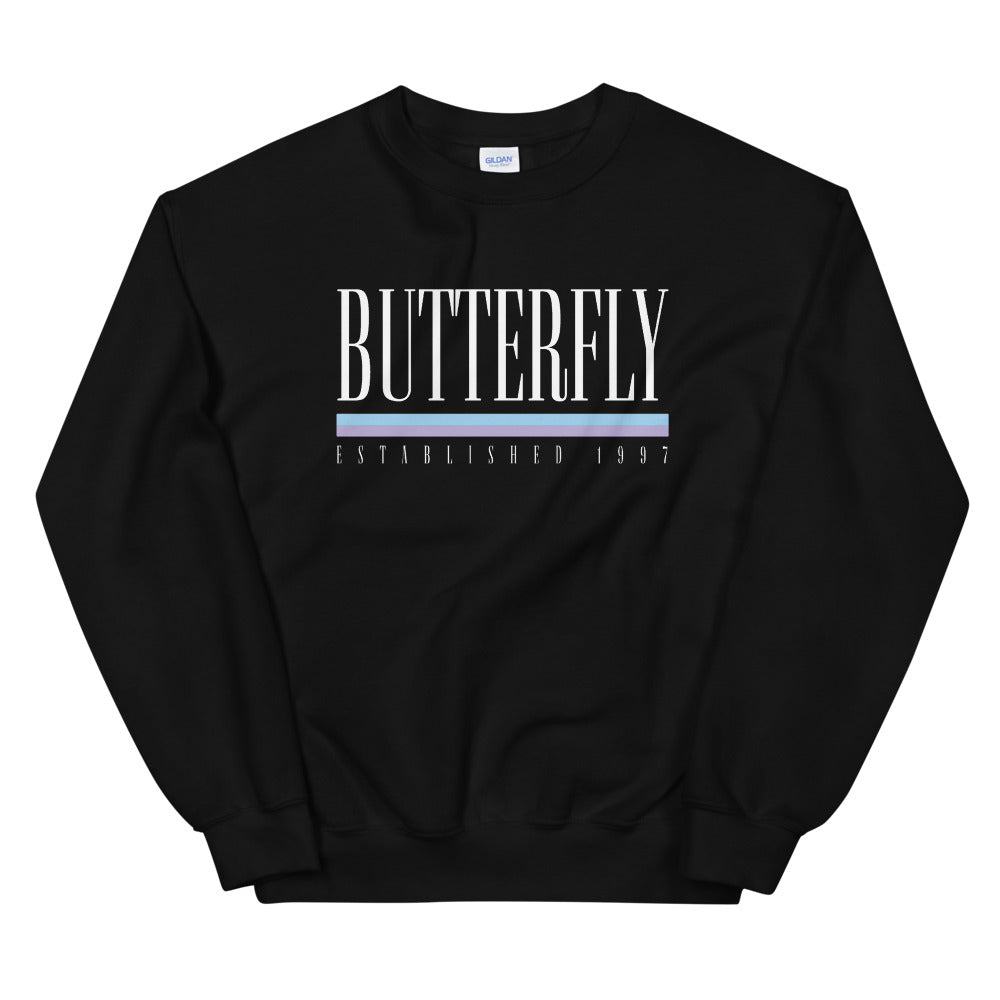 Butterfly Old School Crewneck