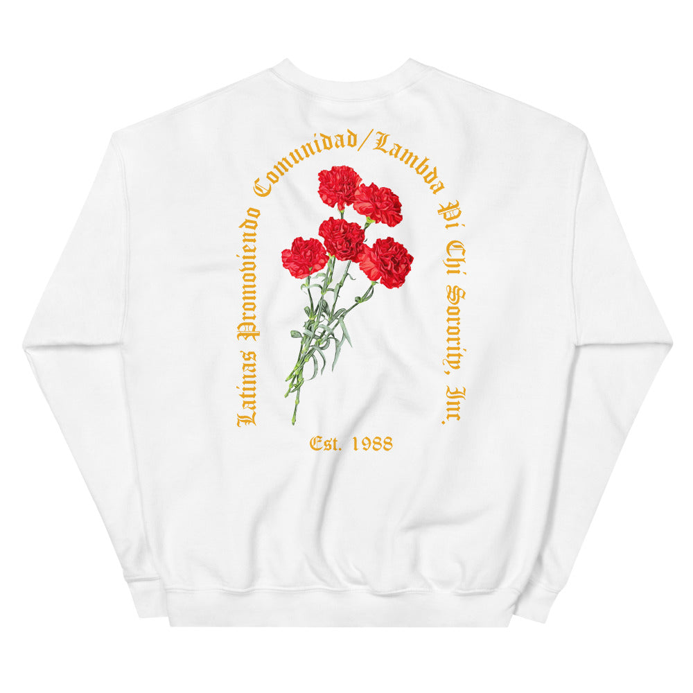 LPC Carnation Floral Crewneck