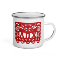 LPC Papel Picado Enamel Mug