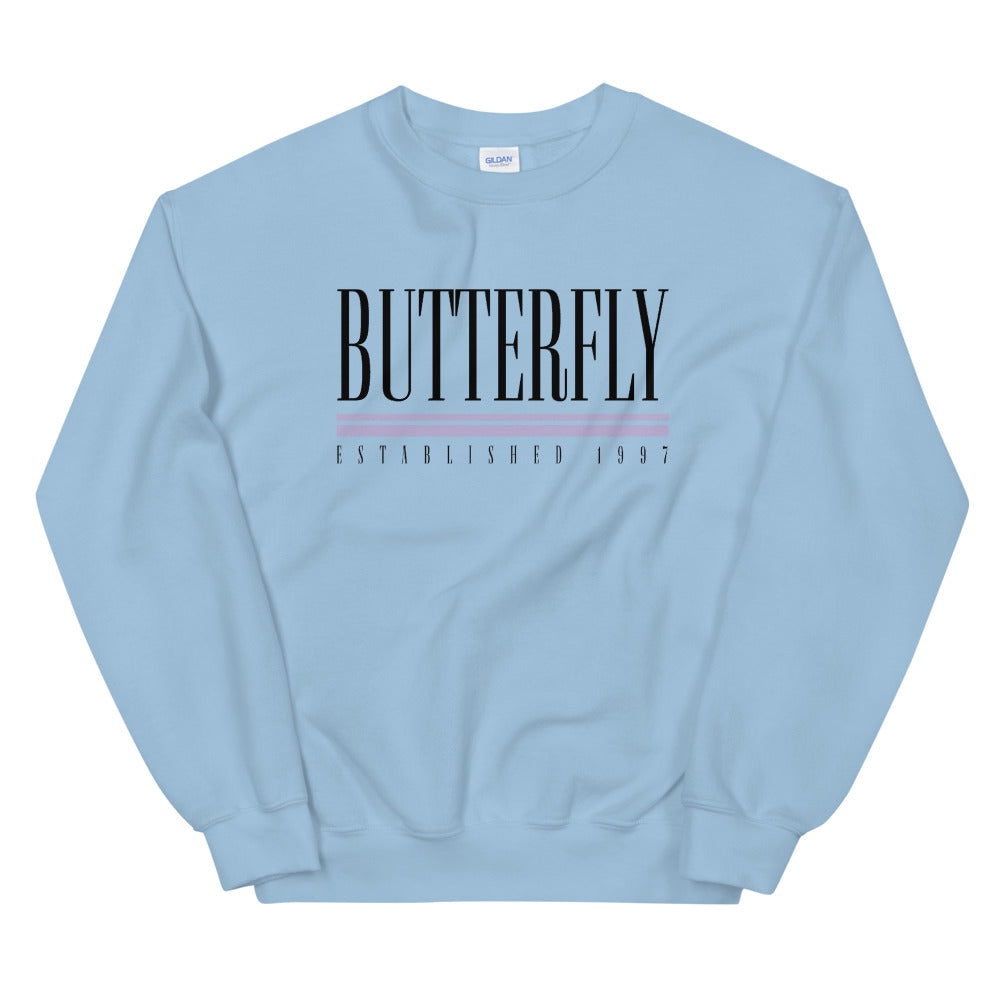 Butterfly Old School Crewneck