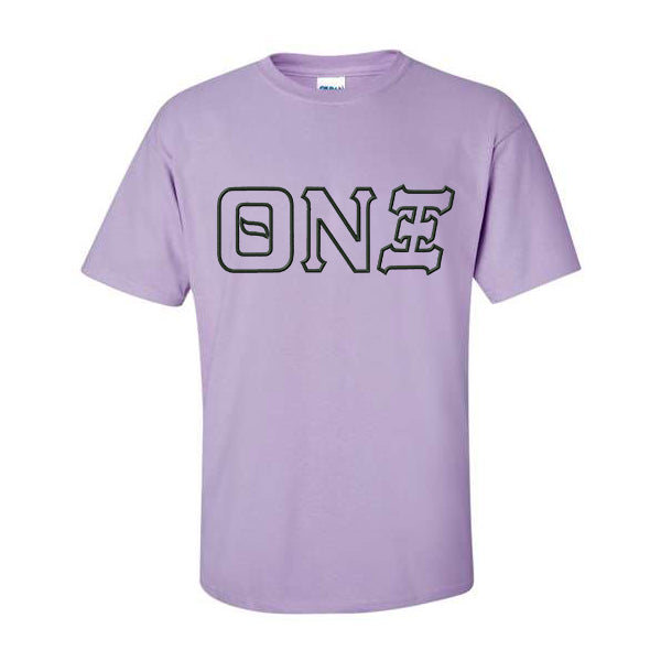 TNX Minimalist Stitched Letter Tee