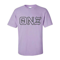 TNX Minimalist Stitched Letter Tee