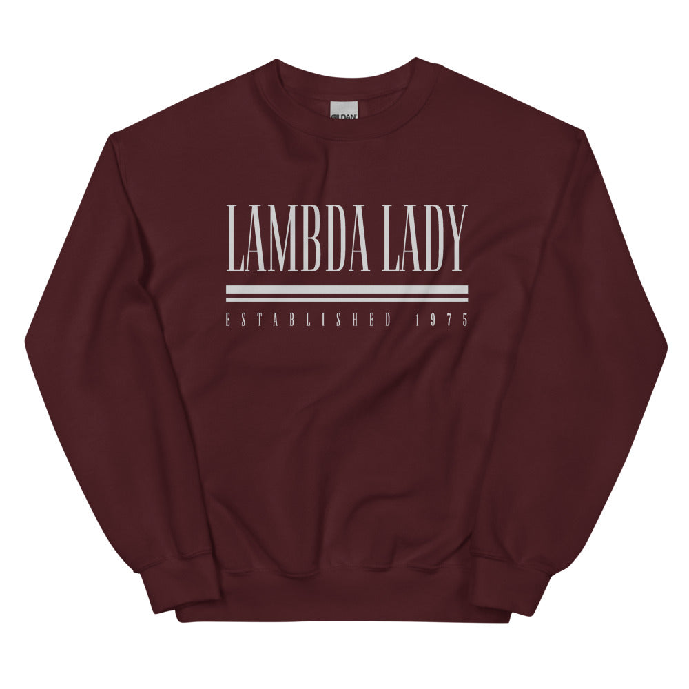 Lambda Lady Old School Crewneck