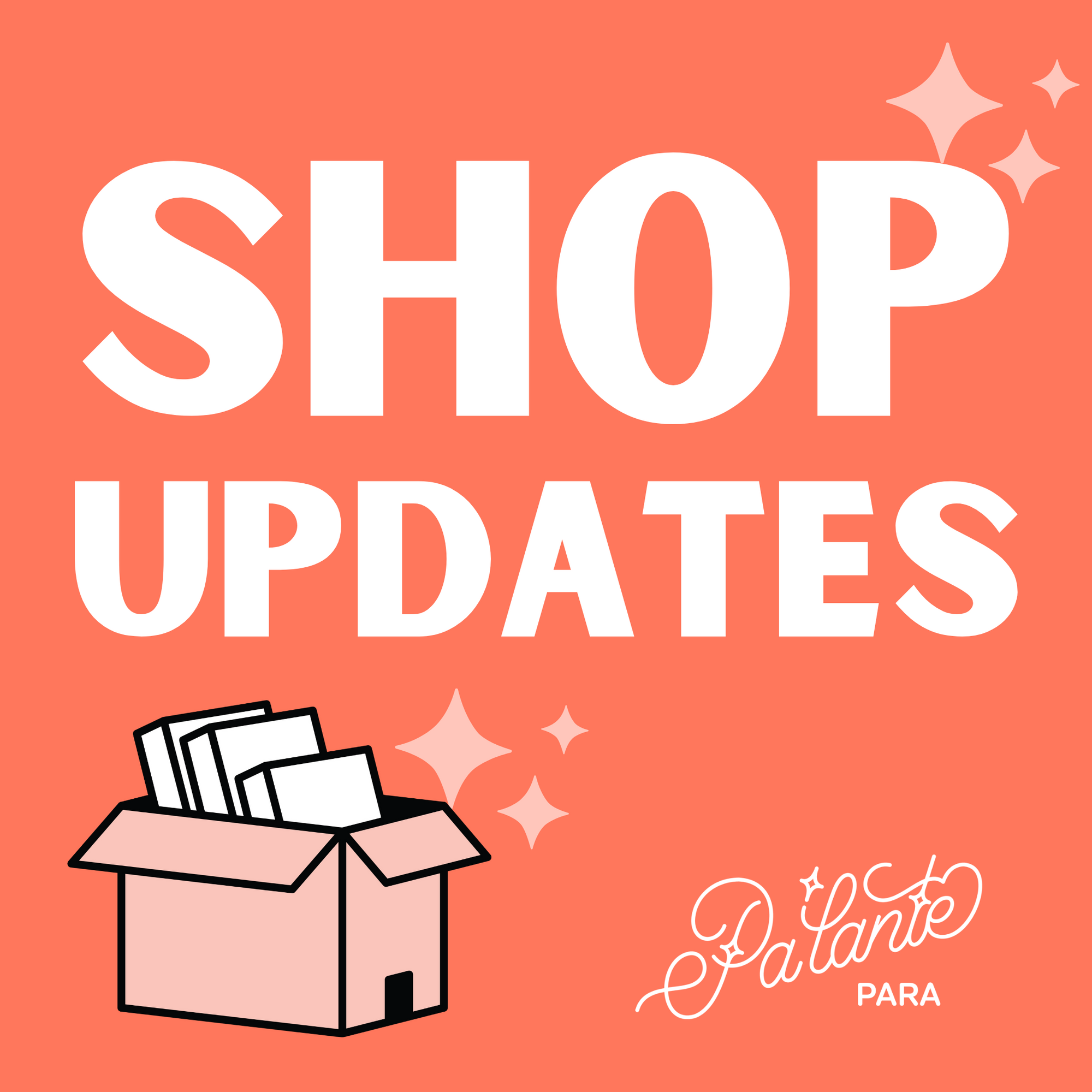 Mid-November Shop Updaes!