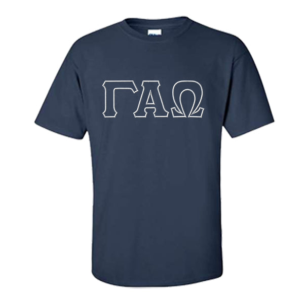 GAO Minimalist Stitched Letter Tee