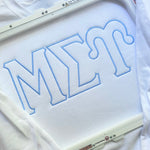 MSU Minimalist Stitched Letter Crew