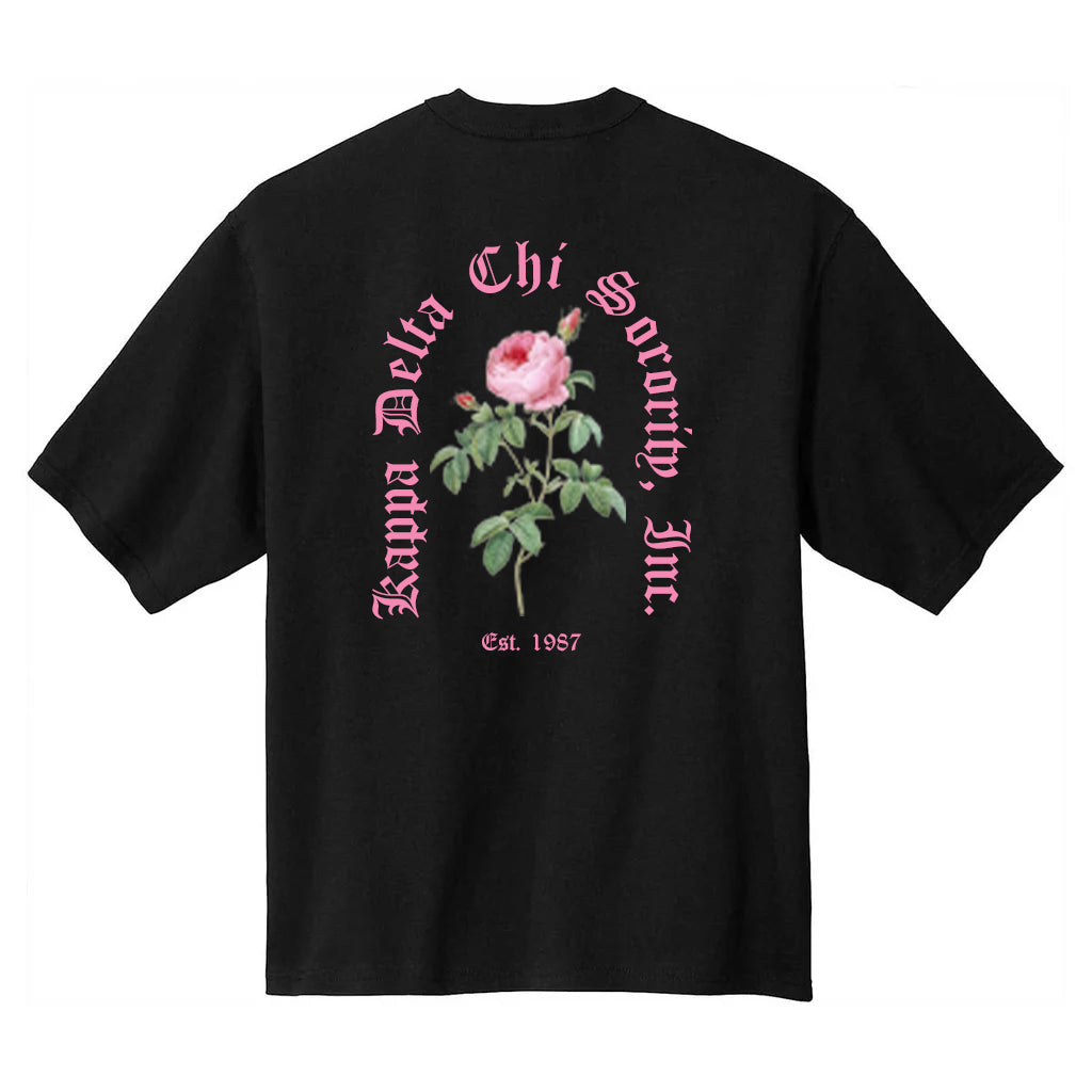 KDChi Floral Rose Champion Tee