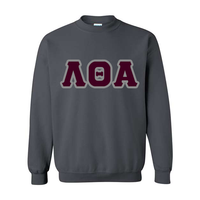 LTA Classic Stitched Letter Crewneck