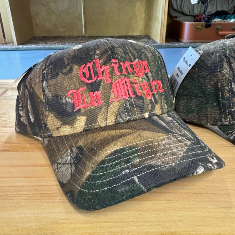 Chinga La Migra RealTree Hat