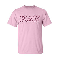 KDChi Minimalist Stitched Letter Tee