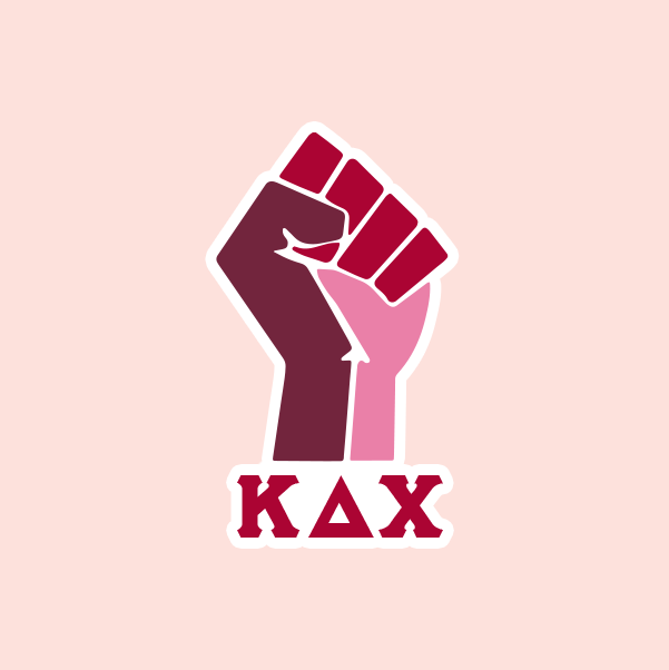 KDChi Power Fist Sticker