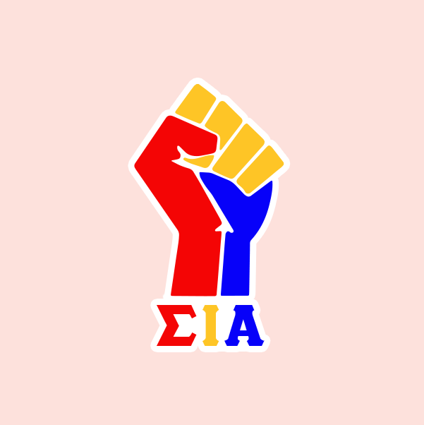 SIA Power Fist Sticker