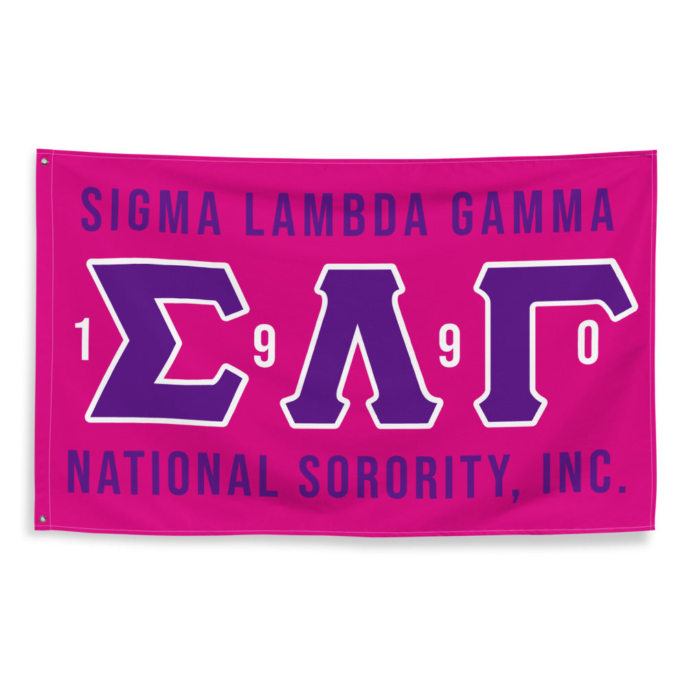 SLG Pink Letter Flag