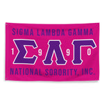 SLG Pink Letter Flag