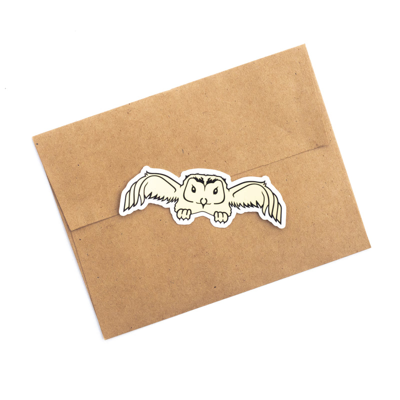 CUS Owl Sticker