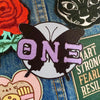 TNX Butterfly Embroidered Patch