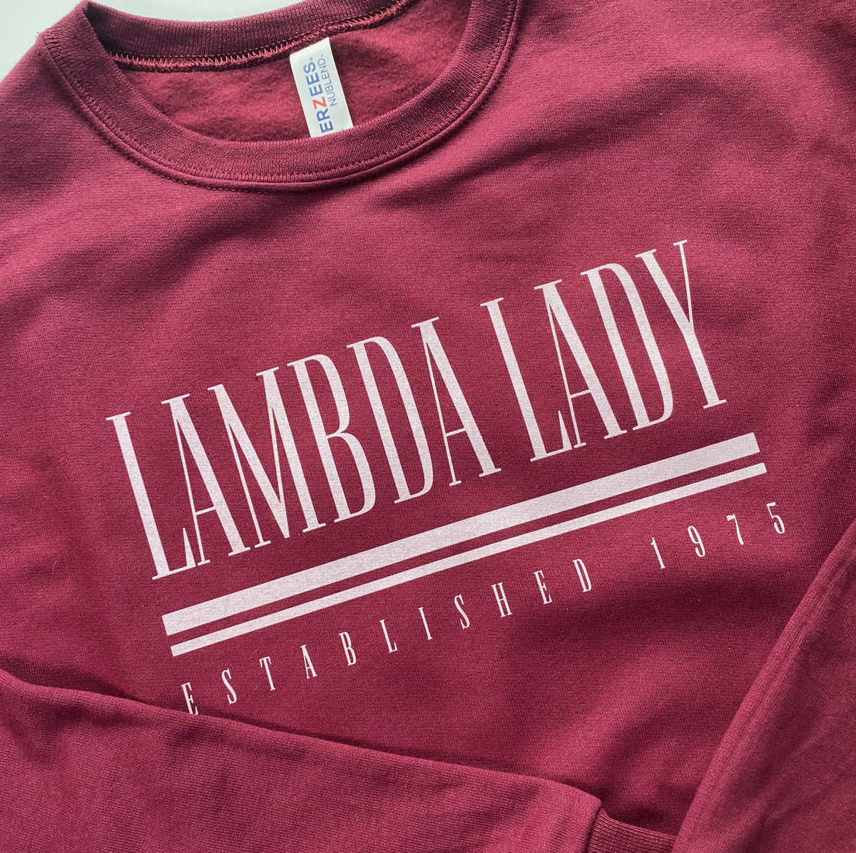 Lambda Lady Old School Crewneck