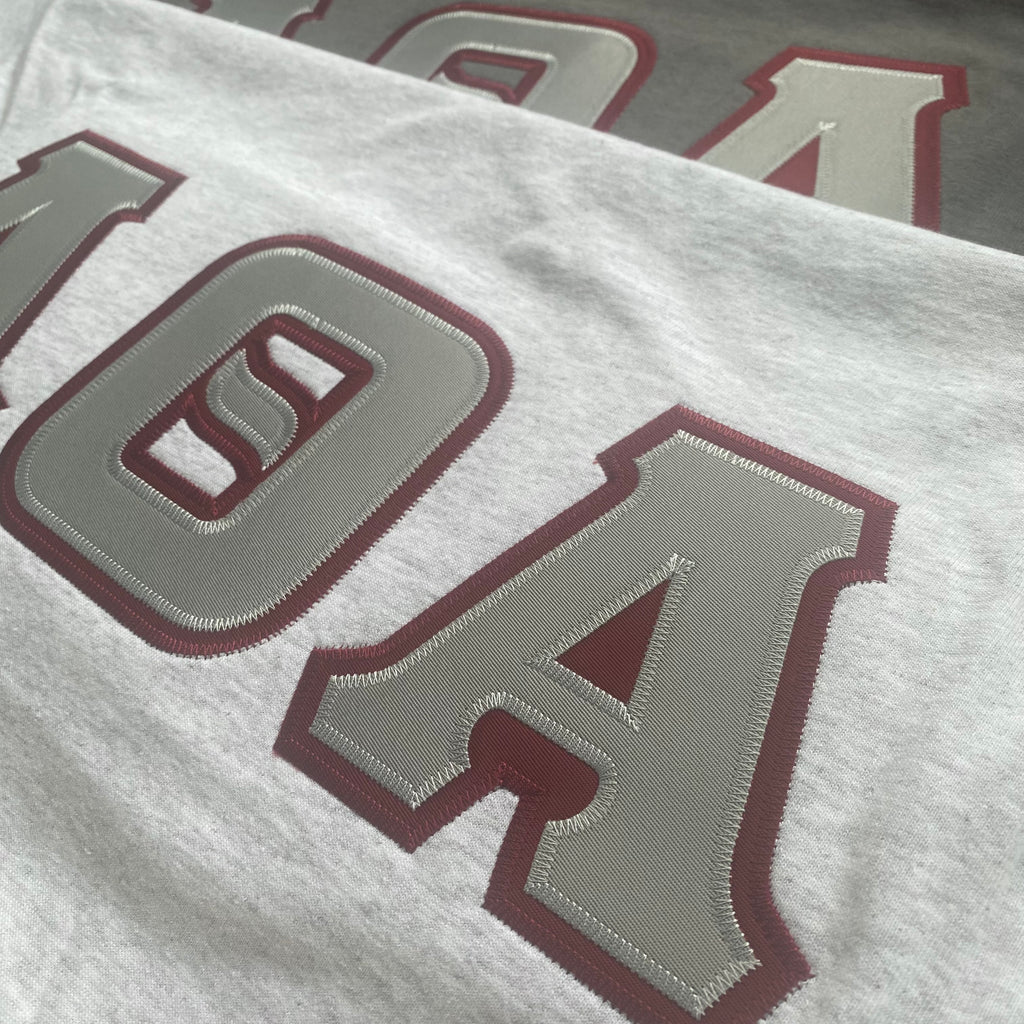 LTA Classic Stitched Letter Tee