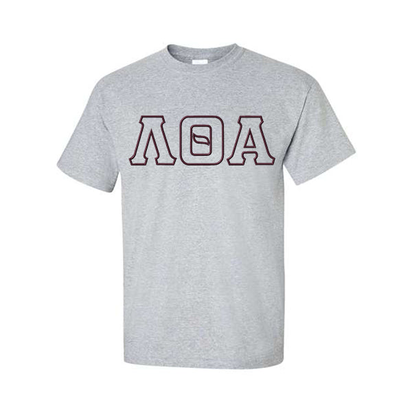 LTA Minimalist Stitched Letter Tee