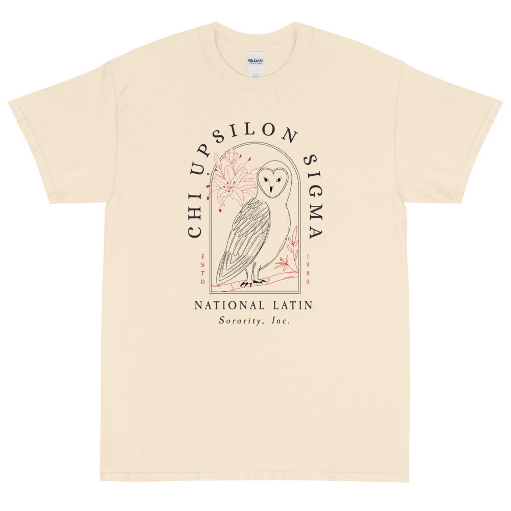 CUS Minimalist Owl Tee