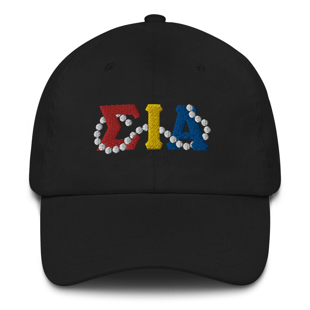 SIA Pearls Dad Cap