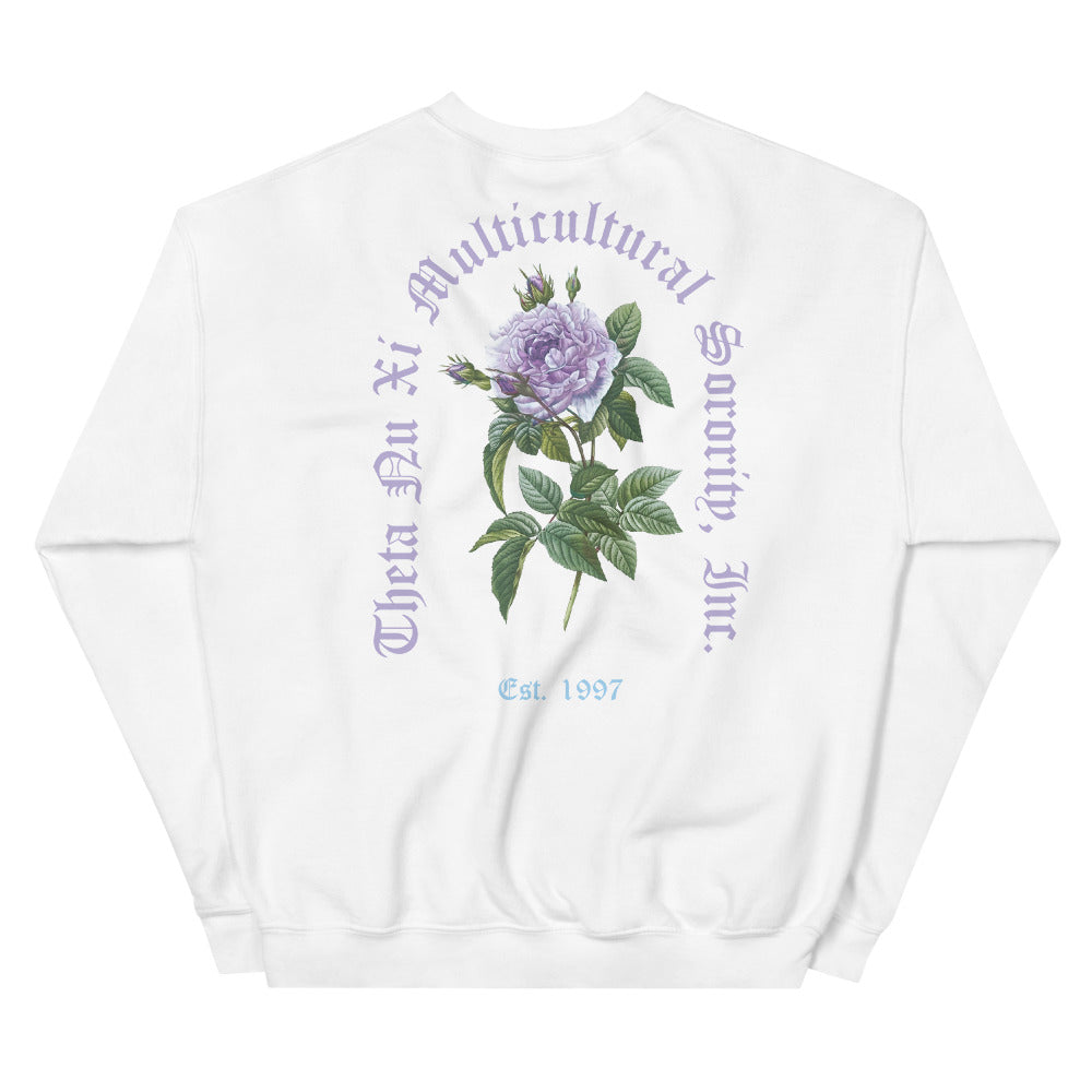 TNX Rose Floral Crewneck