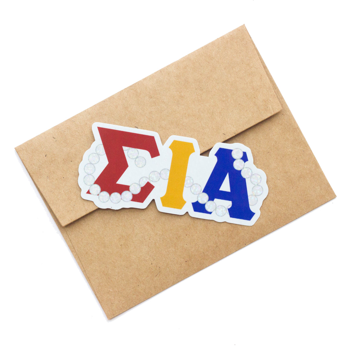 SIA Pearls Glitter Sticker