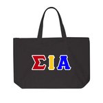 SIA Zippered Letter Tote