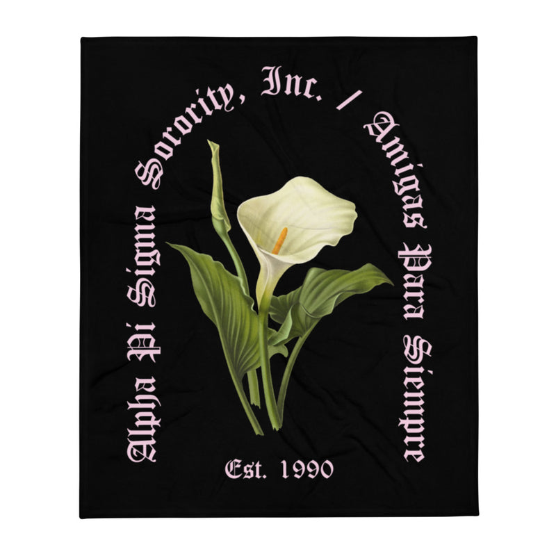 APS Floral Plush Blanket