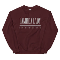 Lambda Lady Old School Crewneck